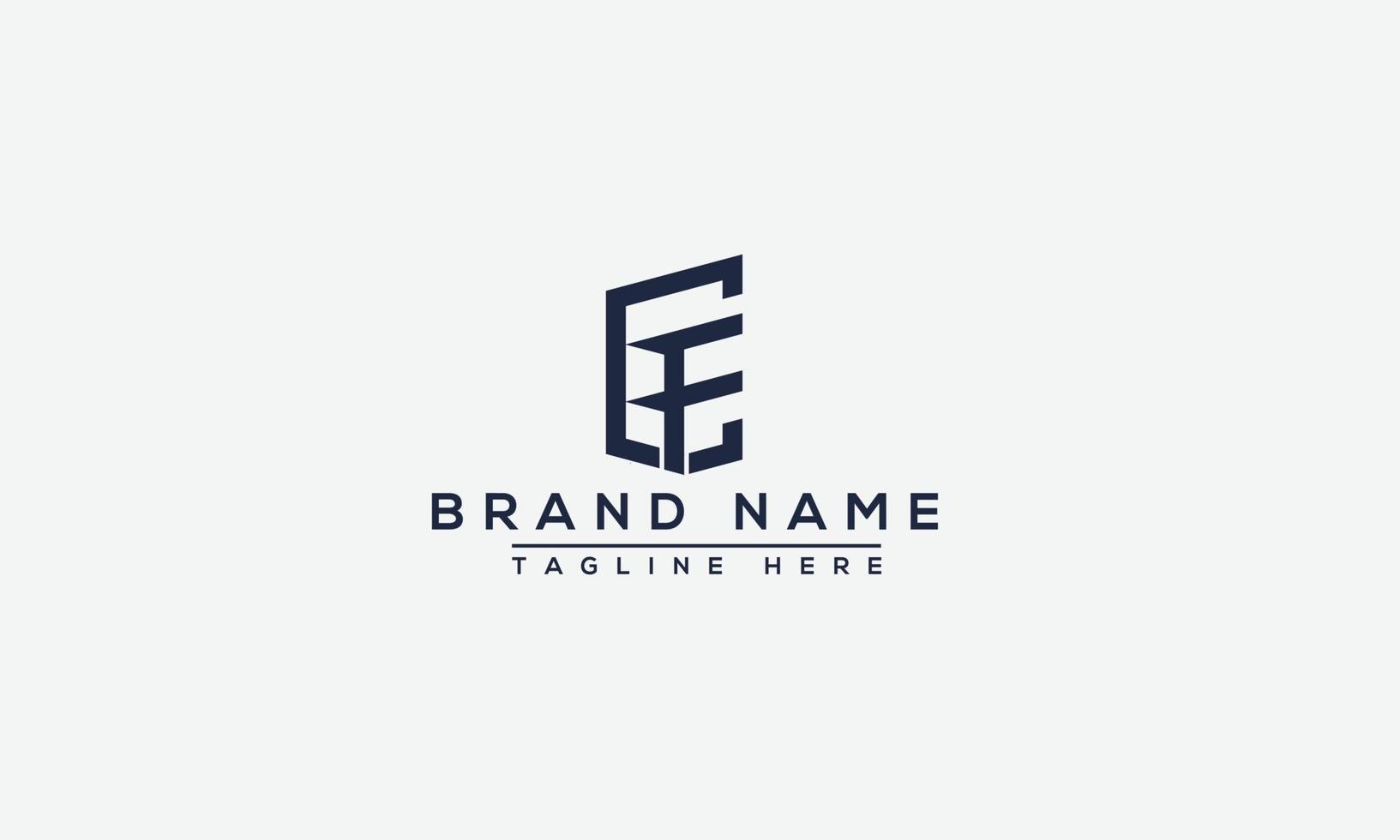 CF Logo Design Template Vector Graphic Branding Element.