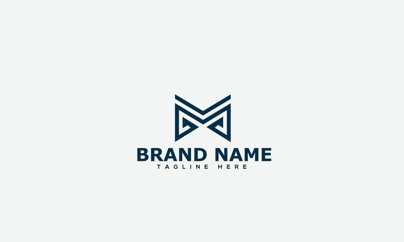 MV Logo Design Template Vector Graphic Branding Element.