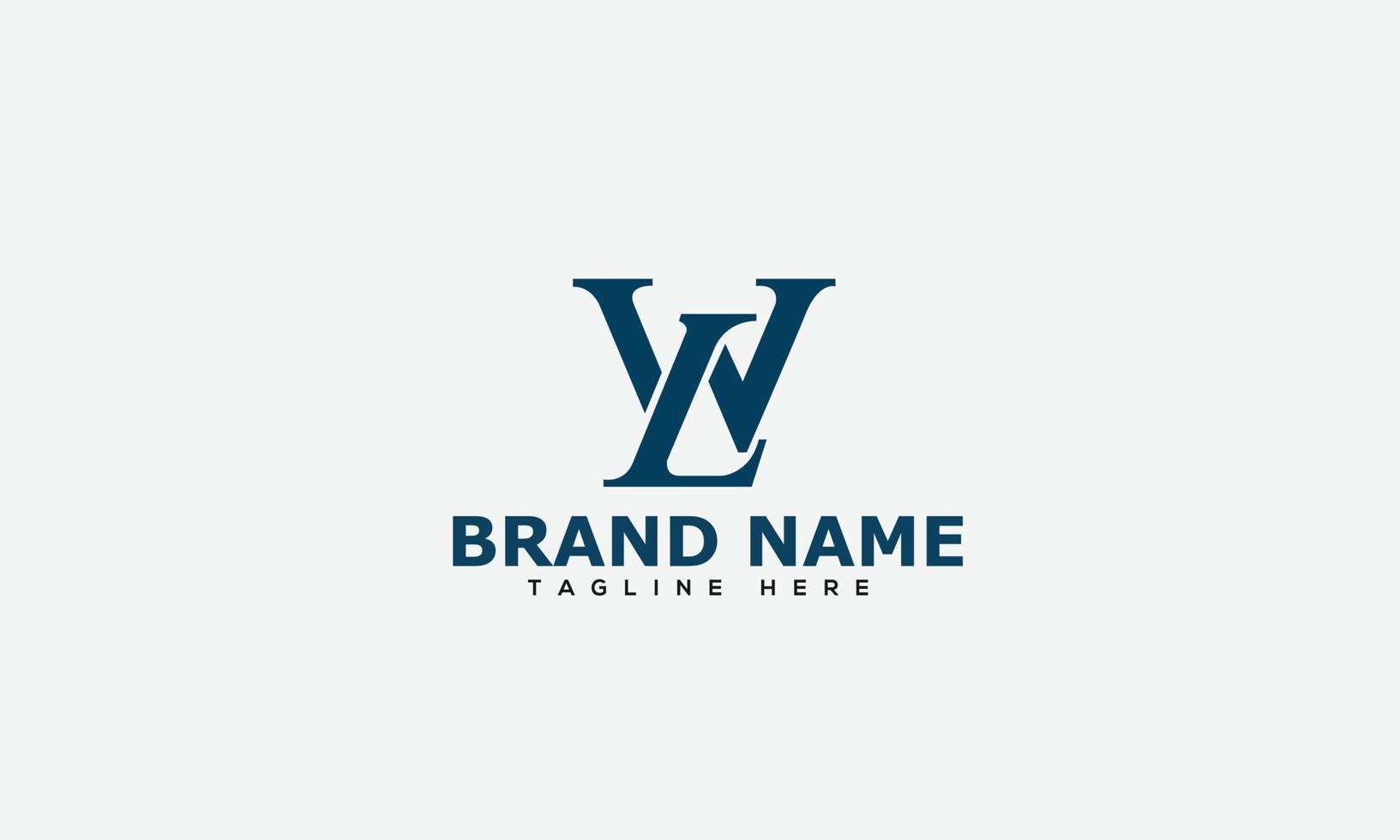 WL Logo Design Template Vector Graphic Branding Element.