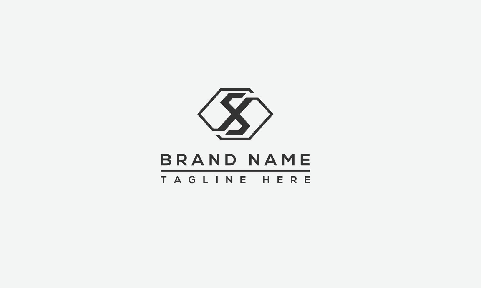 SS Logo Design Template Vector Graphic Branding Element