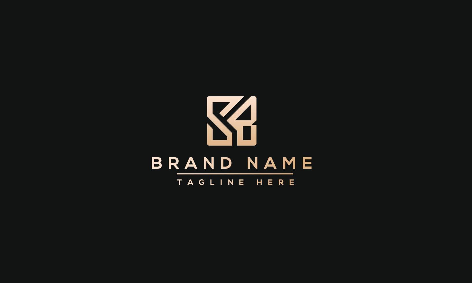 SB Logo Design Template Vector Graphic Branding Element