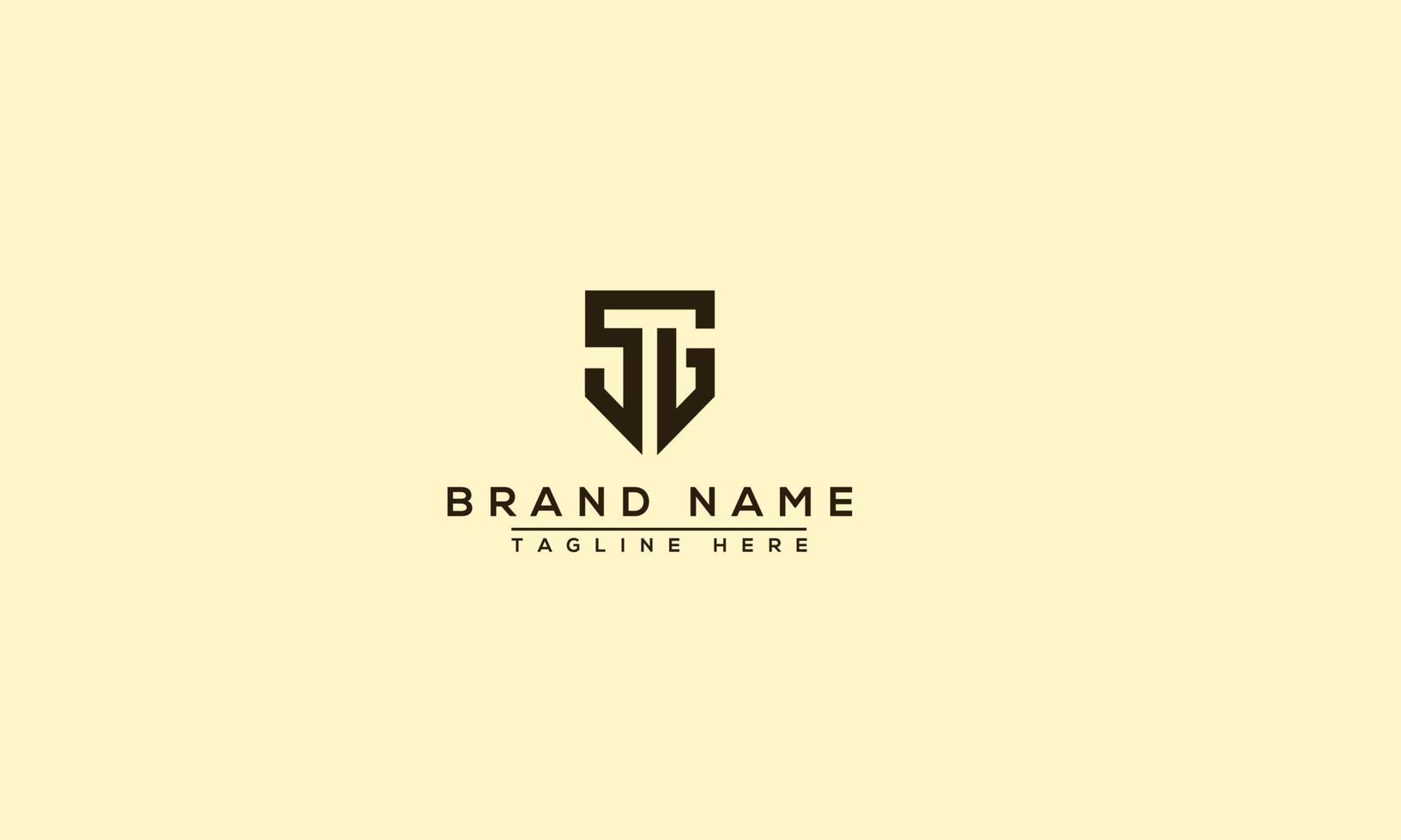 SG Logo Design Template Vector Graphic Branding Element.