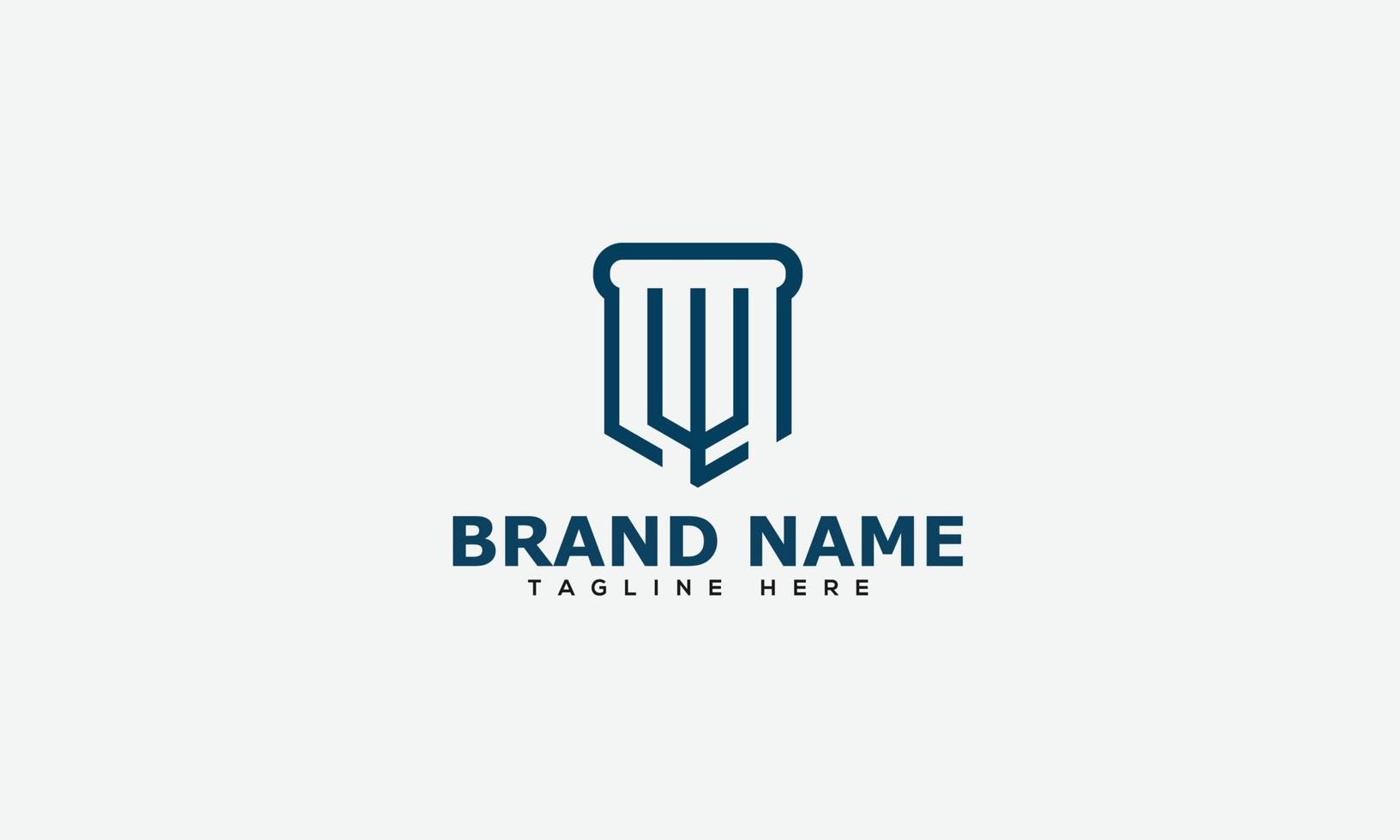 WL Logo Design Template Vector Graphic Branding Element.