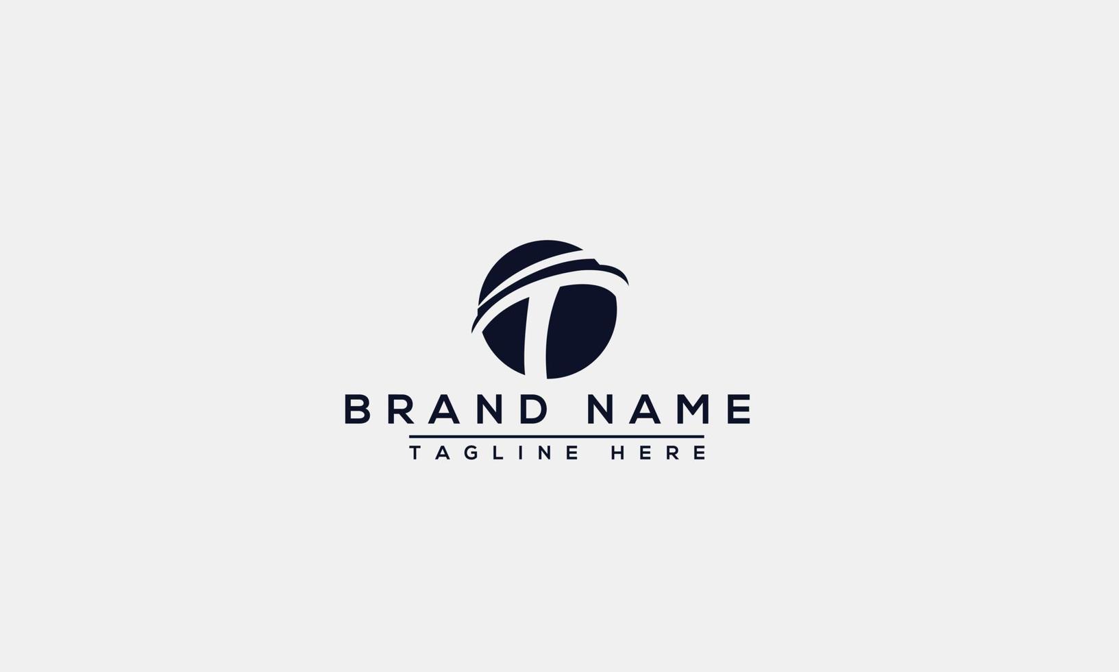 T Logo Design Template Vector Graphic Branding Element.