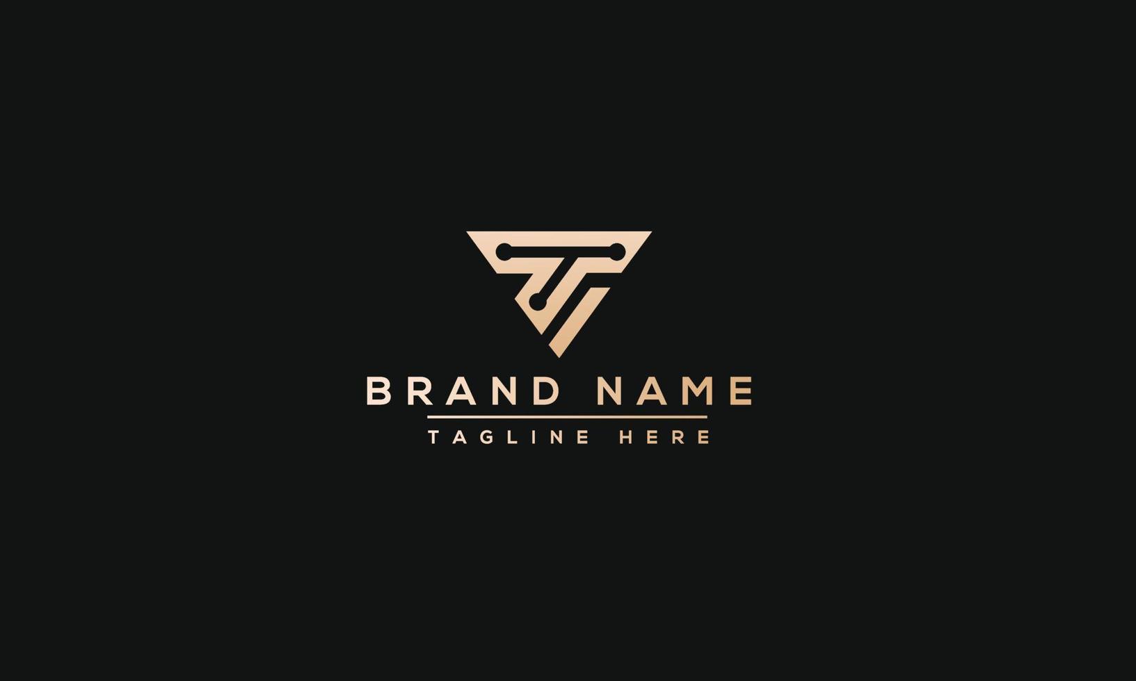 VT Logo Design Template Vector Graphic Branding Element