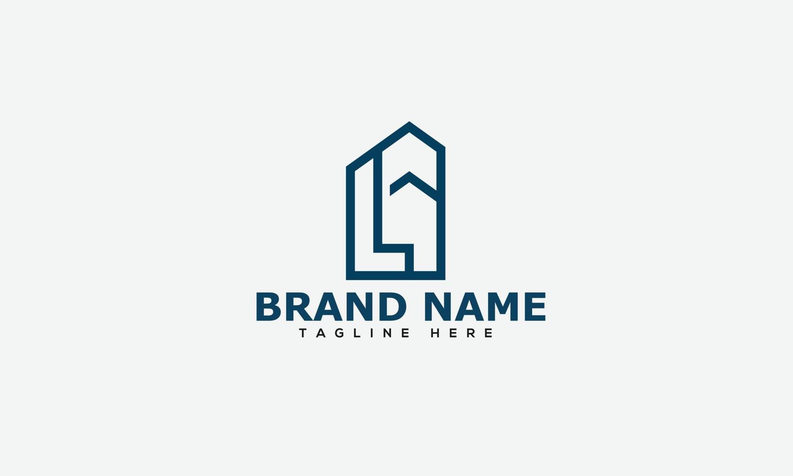 LB Logo Design Template Vector Graphic Branding Element.