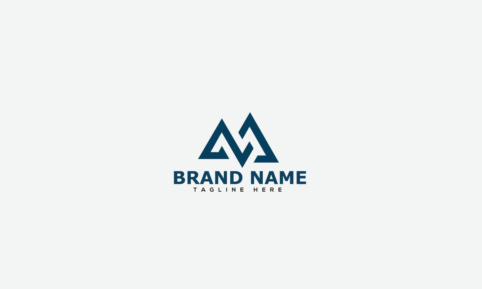 M Logo Design Template Vector Graphic Branding Element.