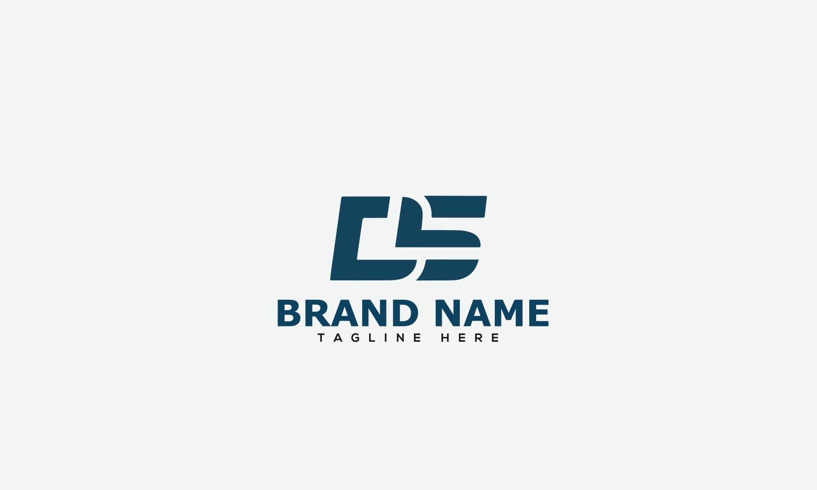 CS Logo Design Template Vector Graphic Branding Element.