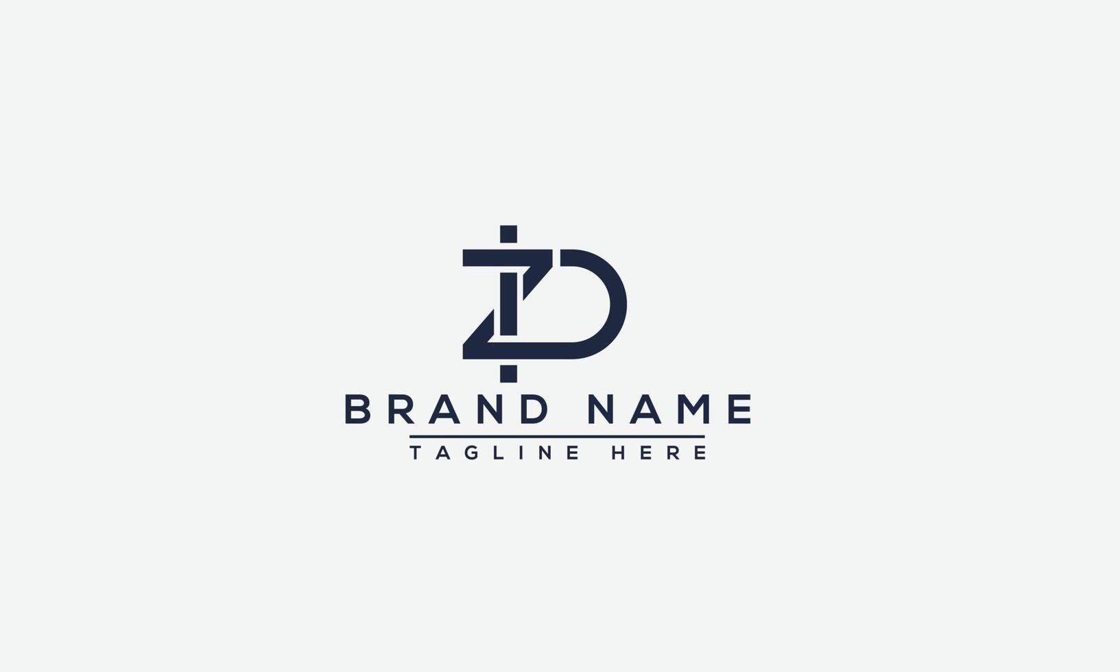 ZD Logo Design Template Vector Graphic Branding Element