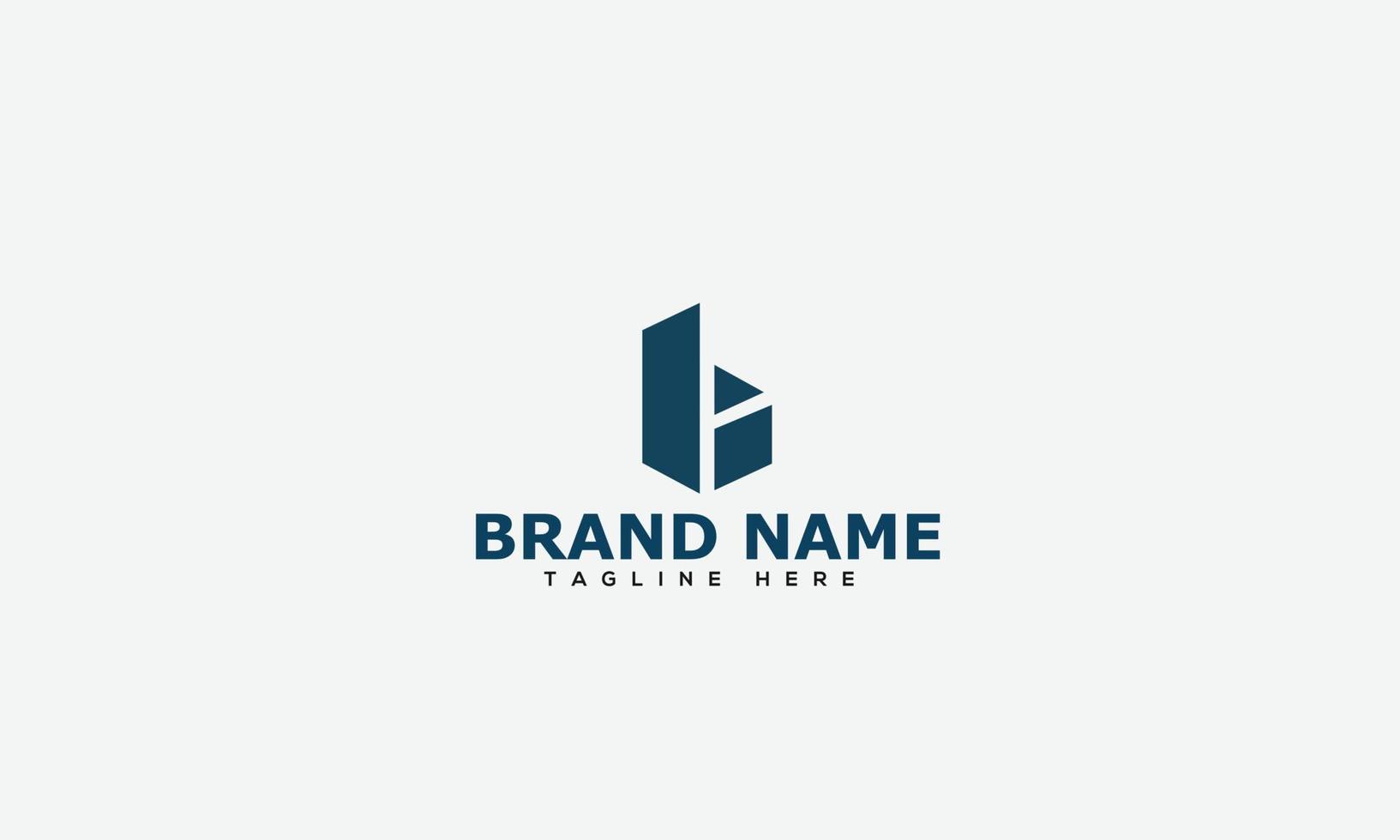 B Logo Design Template Vector Graphic Branding Element.