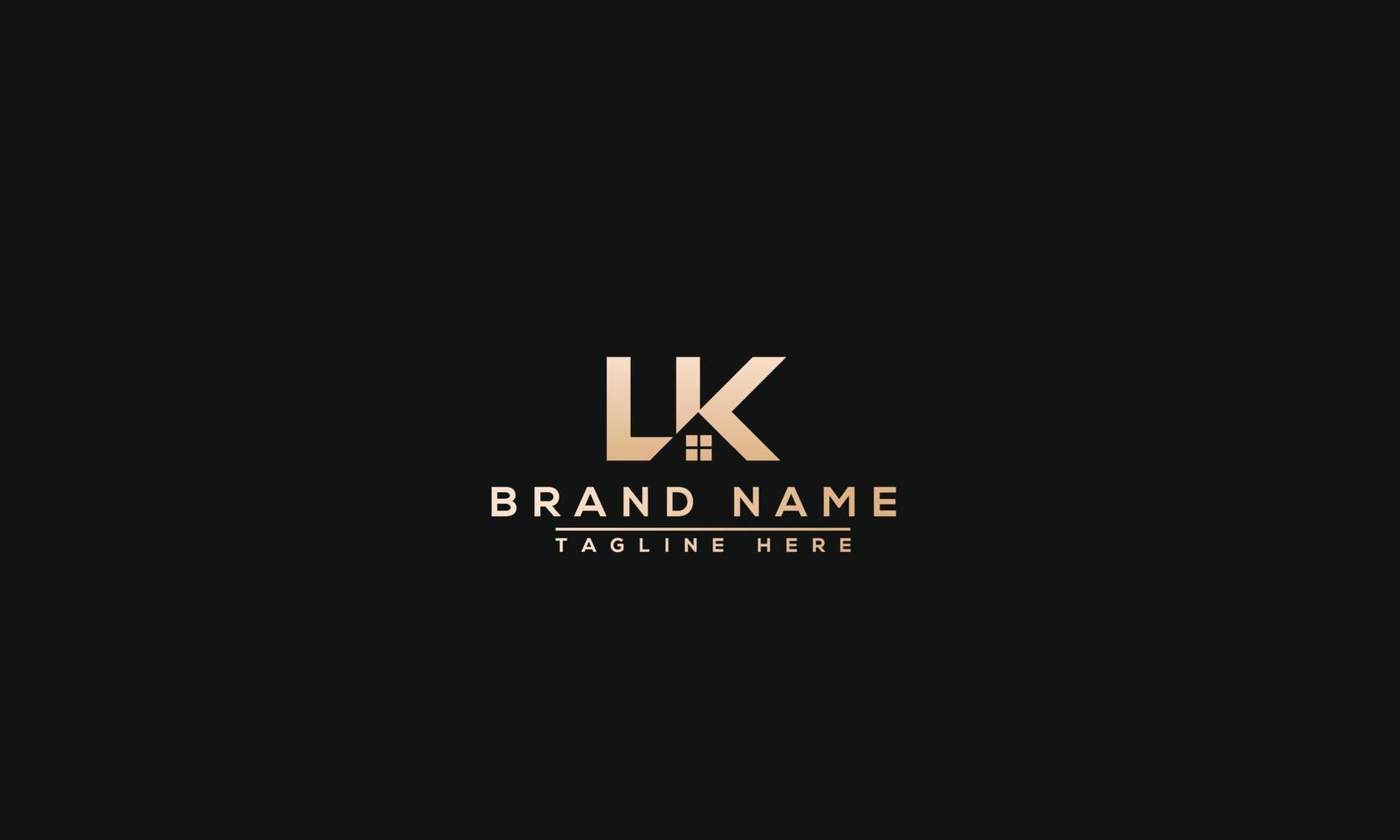 LK Logo Design Template Vector Graphic Branding Element. 10814404 ...