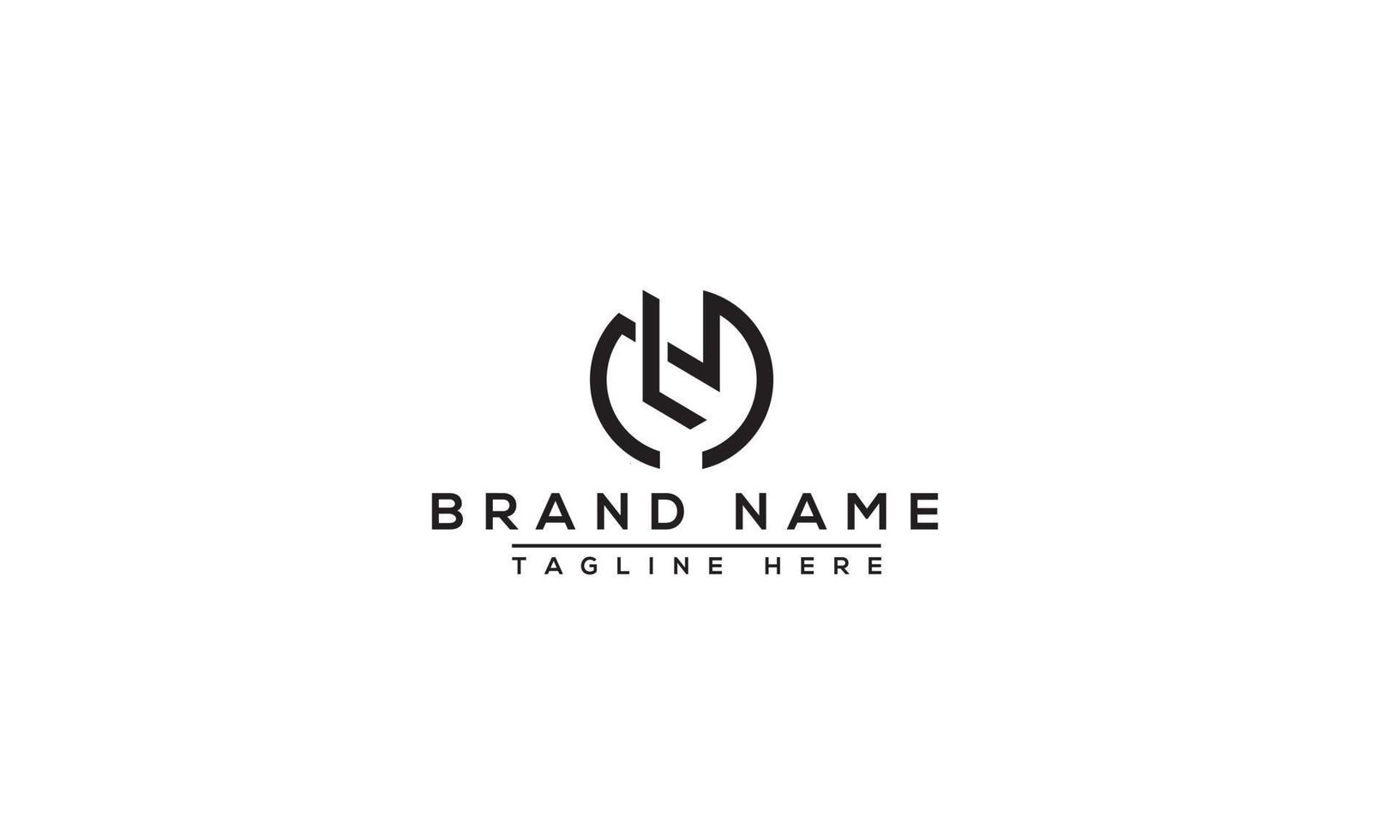 ML Logo Design Template Vector Graphic Branding Element.