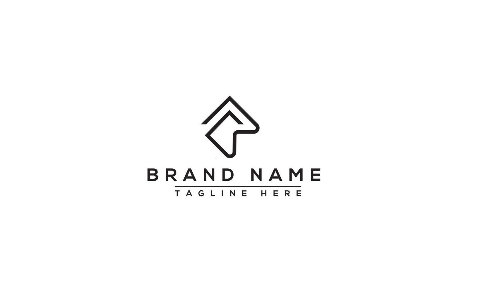 BW Logo Design Template Vector Graphic Branding Element.