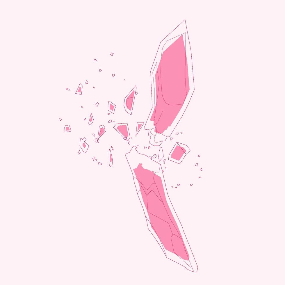Line art vector element