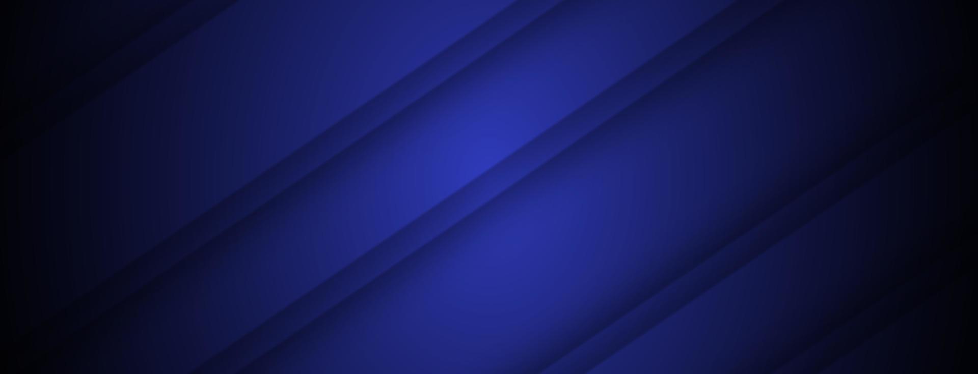 Futuristic motion Abstract blue color presentation template isolated vector