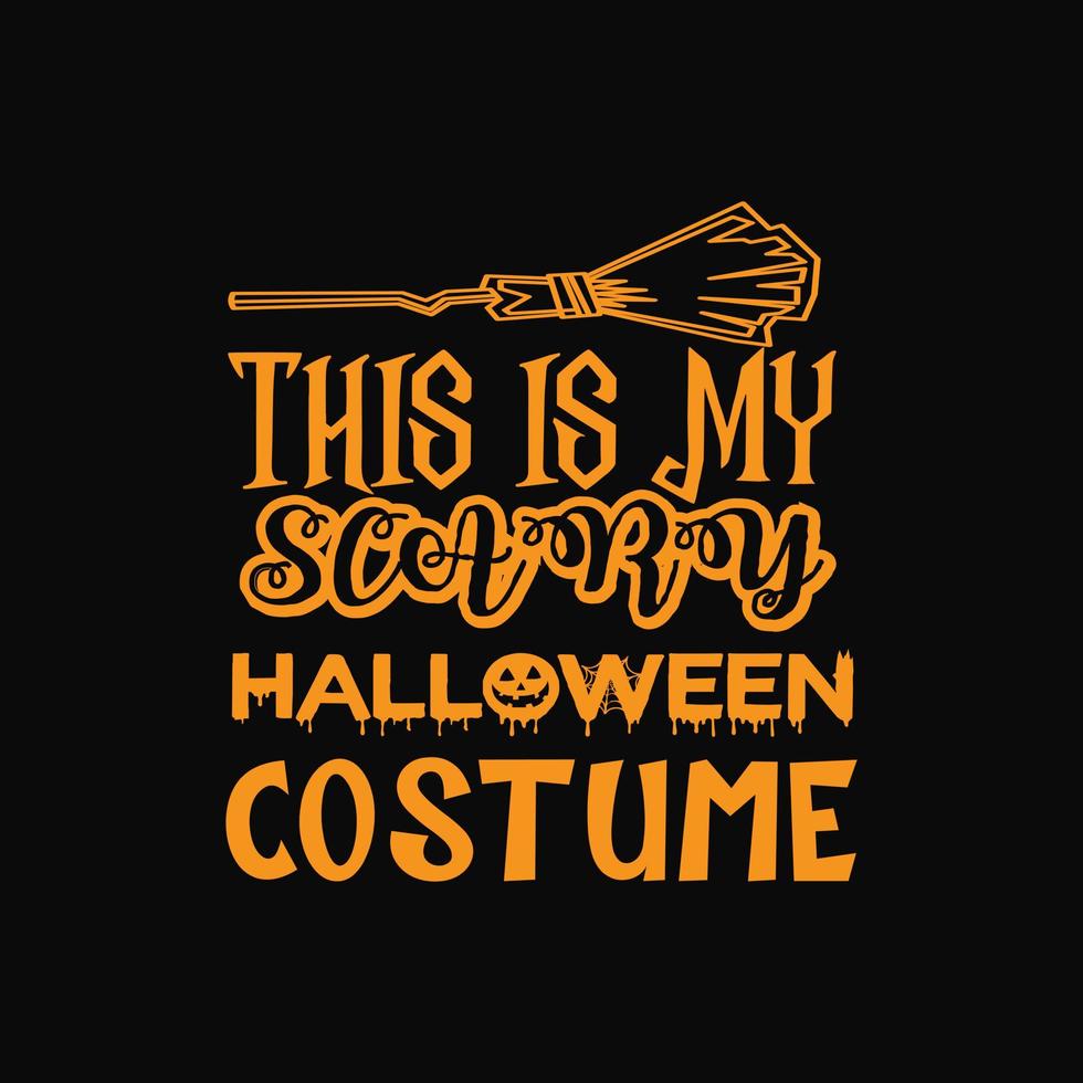 Happy Halloween lettering typography. Halloween typography t shirt design. vector