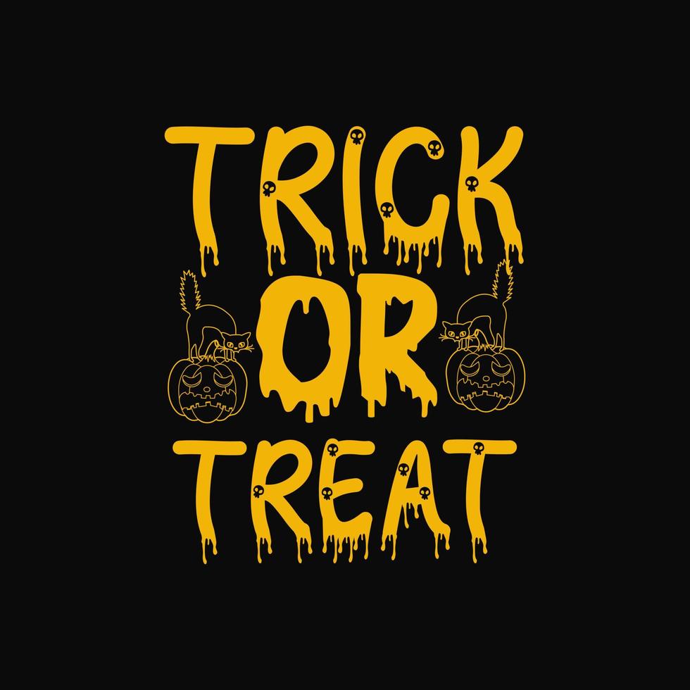 Happy halloween lettering Free Vector