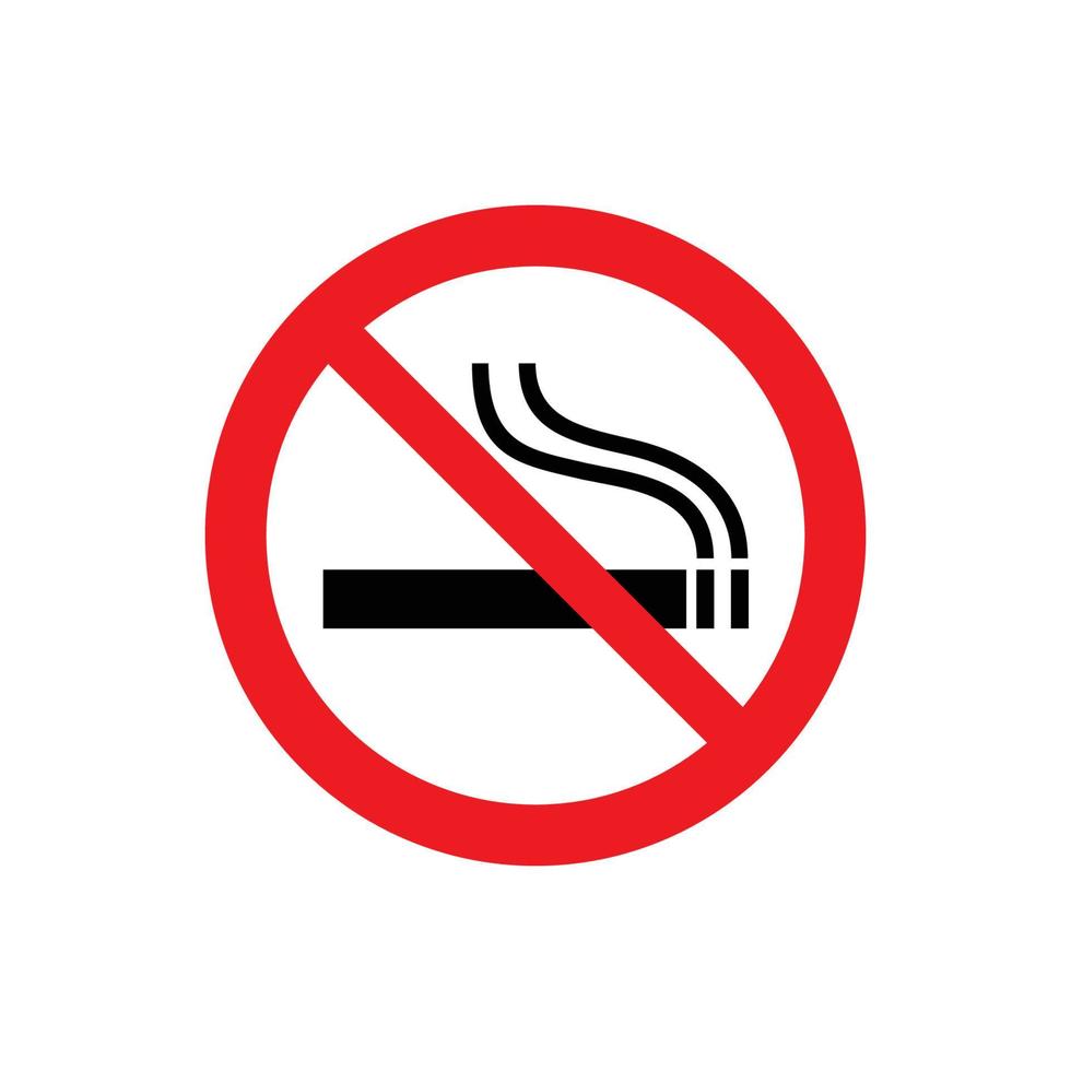 no smooking sign. no smooking sign vector illustration
