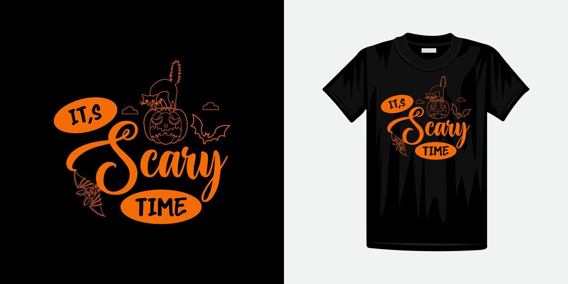 Happy halloween lettering Vector, holiday calligraphy for banner, poster, greeting card, party invitation vector