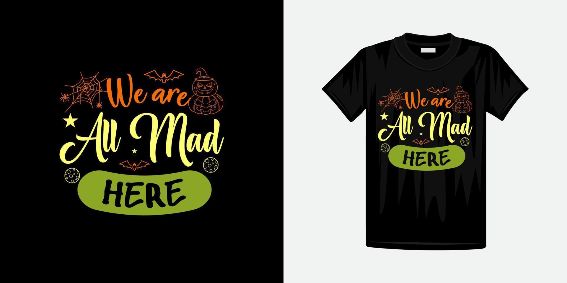 Happy halloween lettering Vector, holiday calligraphy for banner, poster, greeting card, party invitation vector