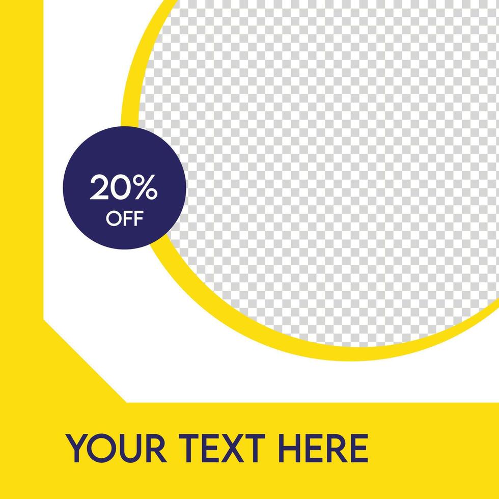 Social media template design for poster, ads, sale product 10816558