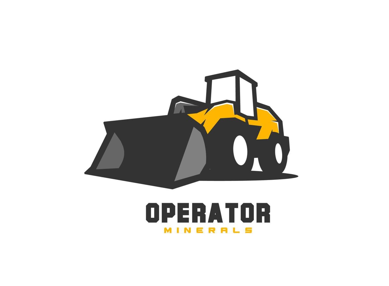 Loader logo template vector. Creative illustration for logo template. vector