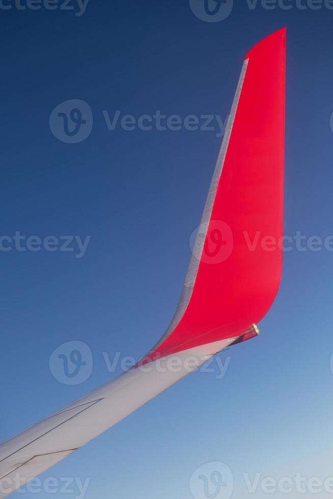 Airplane Wing and Wingtrip photo