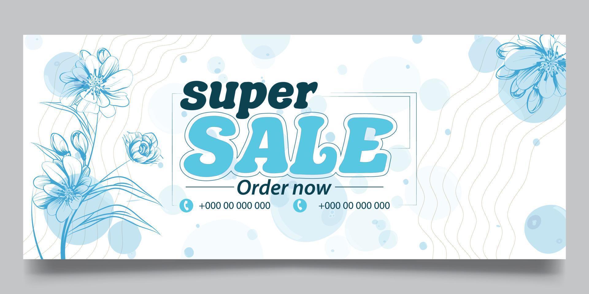 plantilla de banner web vector