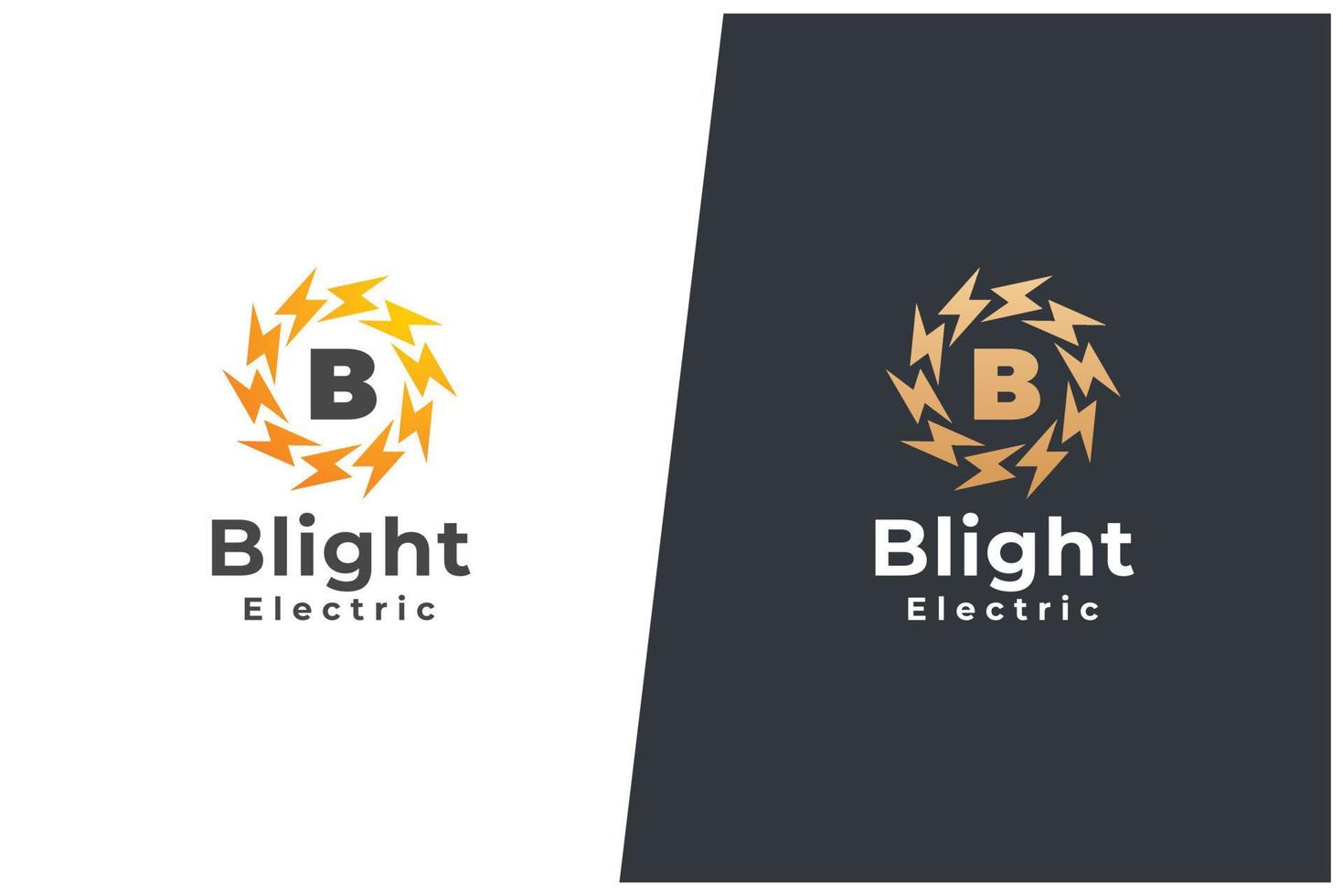 B Letter Logo Vector Concept Icon Trademark. Universal B Logotype Brand