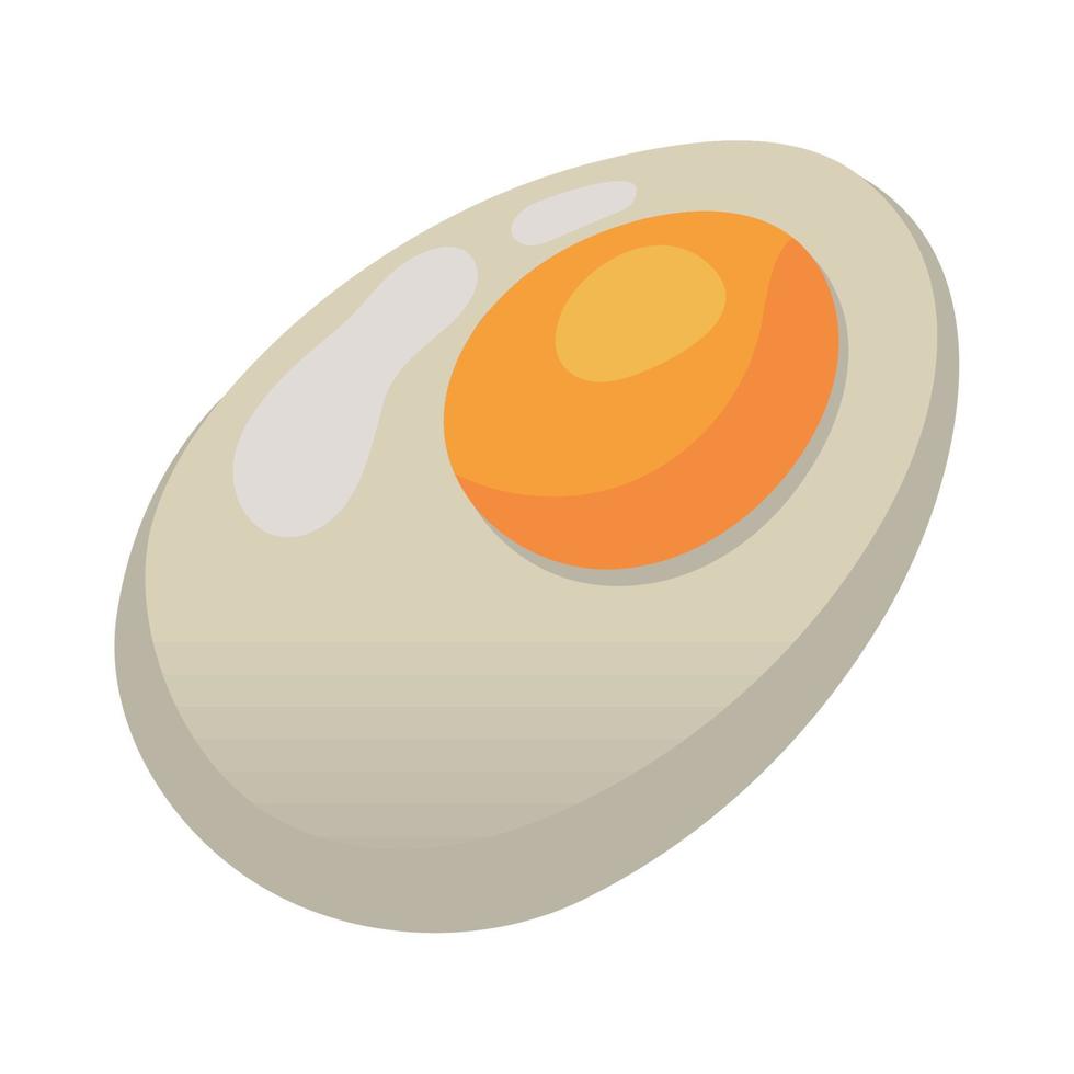 egg food cartoon vector