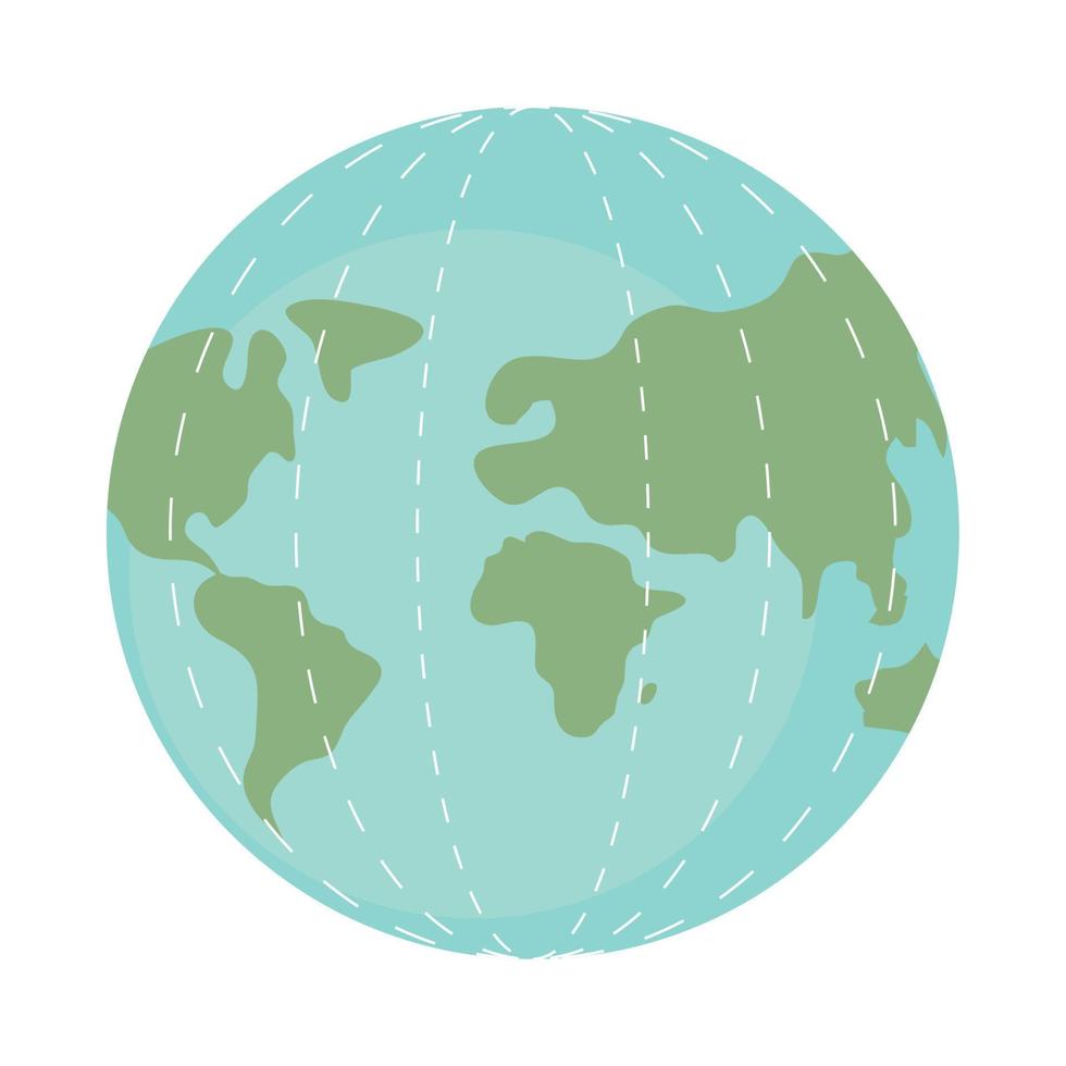world planet icon vector