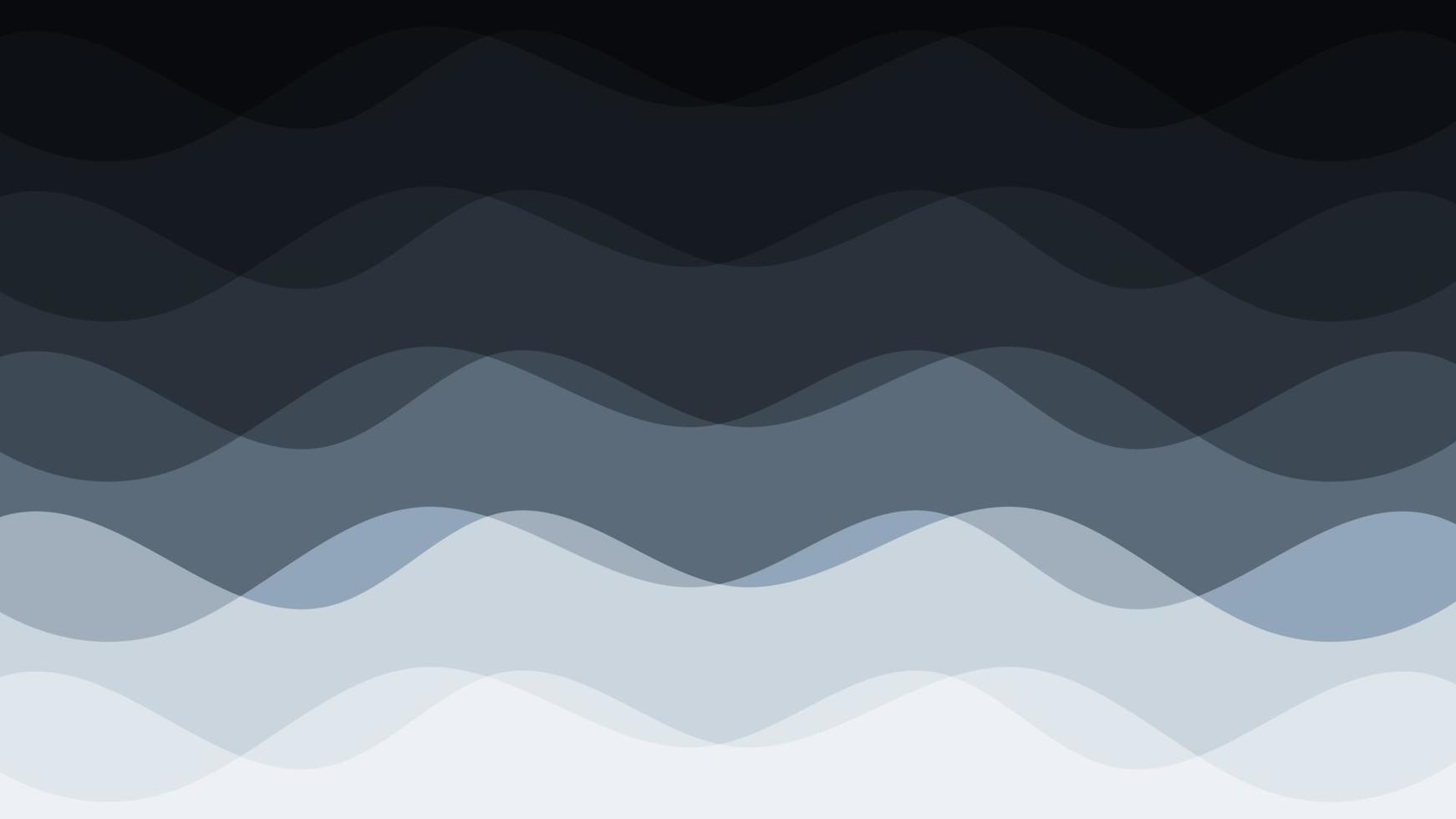 Abstract modern wavy background. Vector illustration.