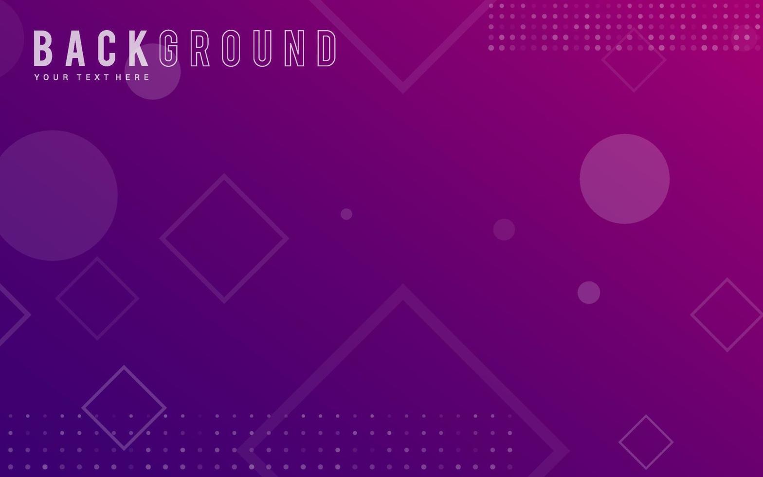 purple background, random minimalist abstract illustration vector for logo, card, banner, web and printing.
