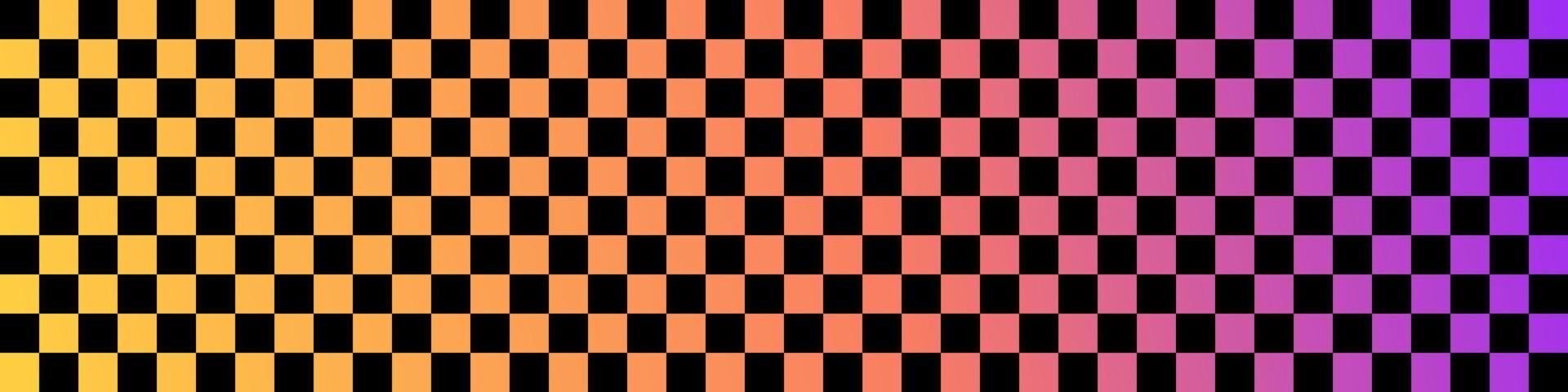 coloridos cuadrados de patrones sin fisuras. bandera a cuadros. ilustración vectorial vector