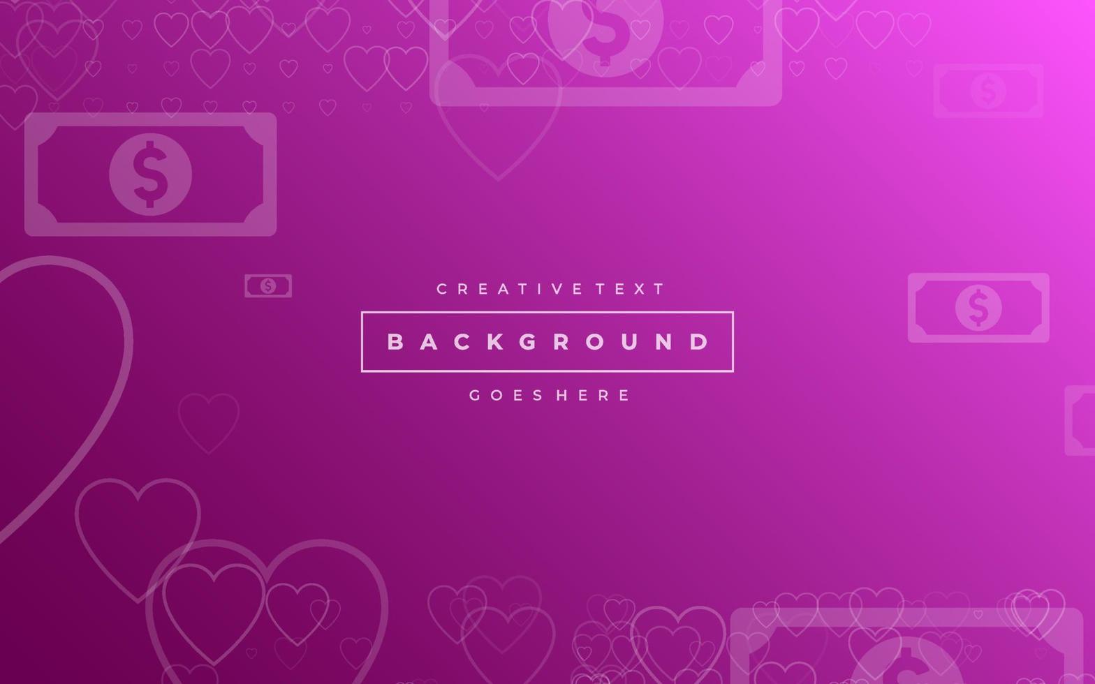 purple background, random minimalist abstract illustration vector for logo, card, banner, web and printing.