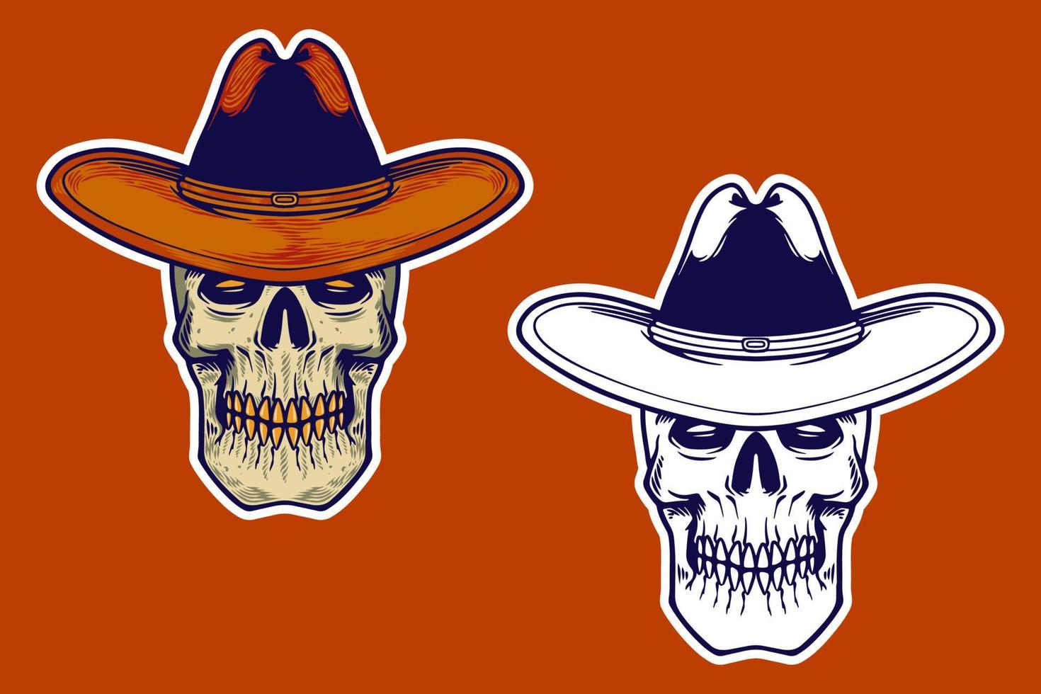 SKULL SET 4-20 vector