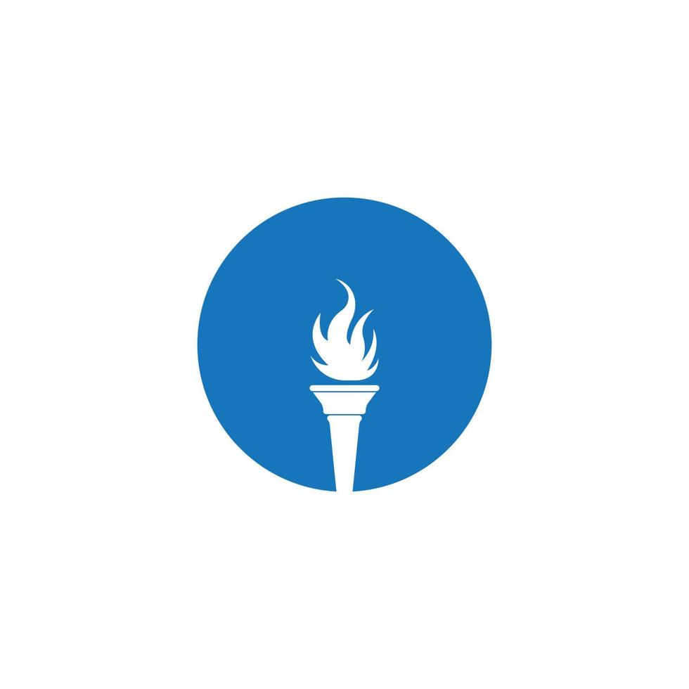 torch icon vector