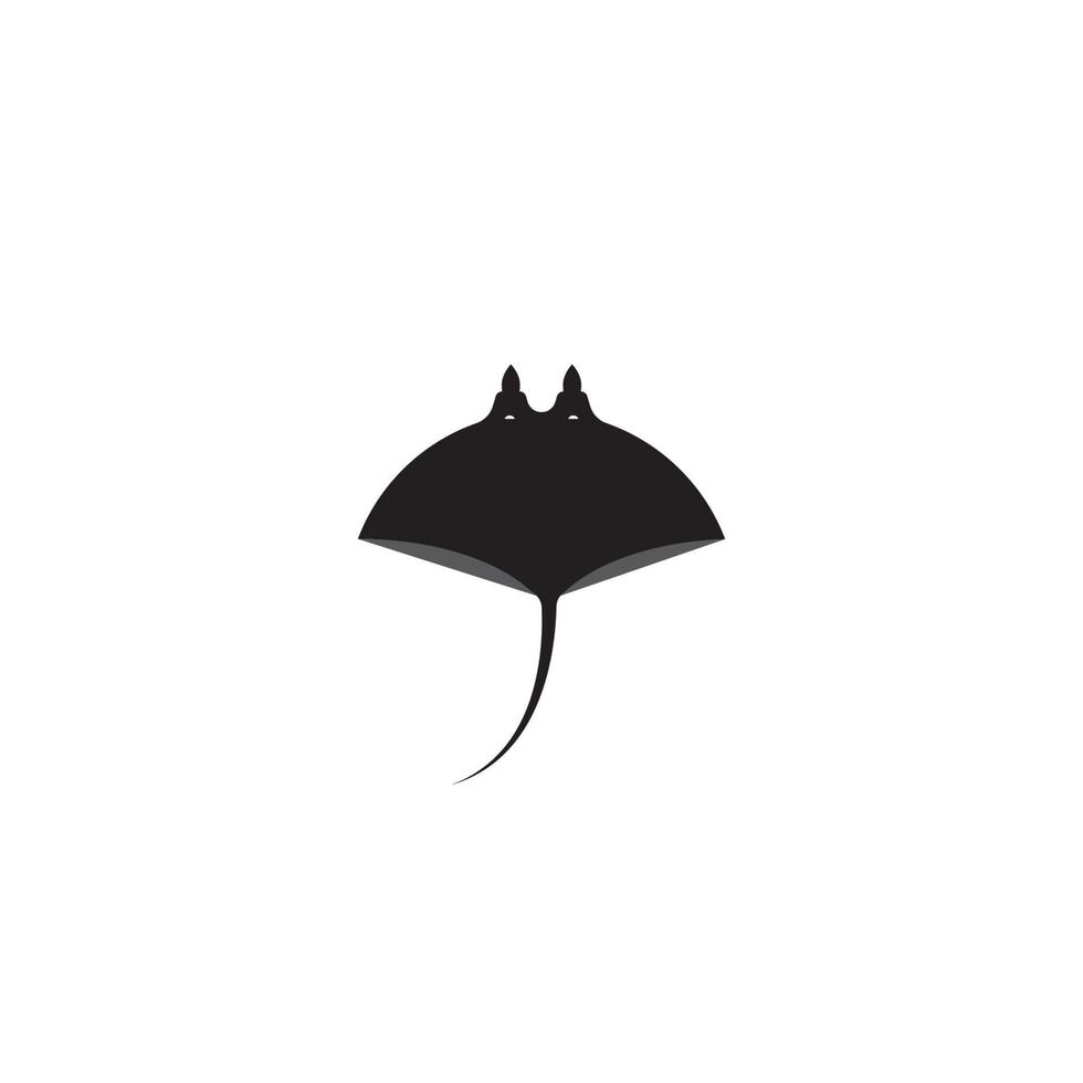 stingray logo  vector illustration template design.