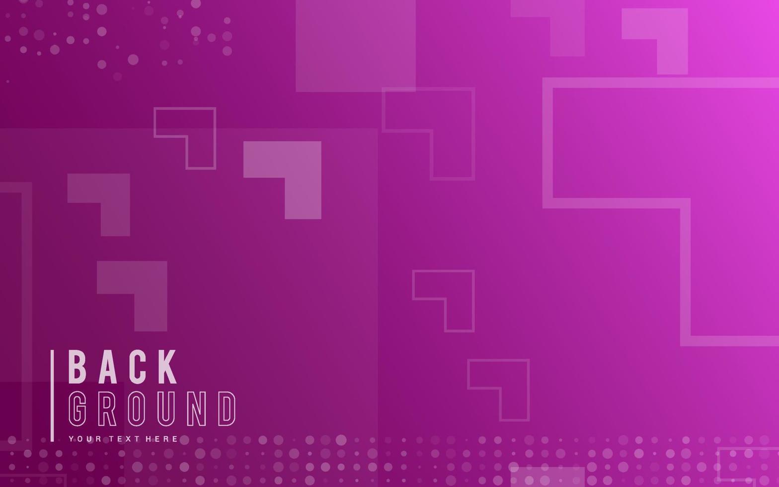 fondo morado, vector de ilustración abstracta minimalista aleatoria para logotipo, tarjeta, banner, web e impresión.