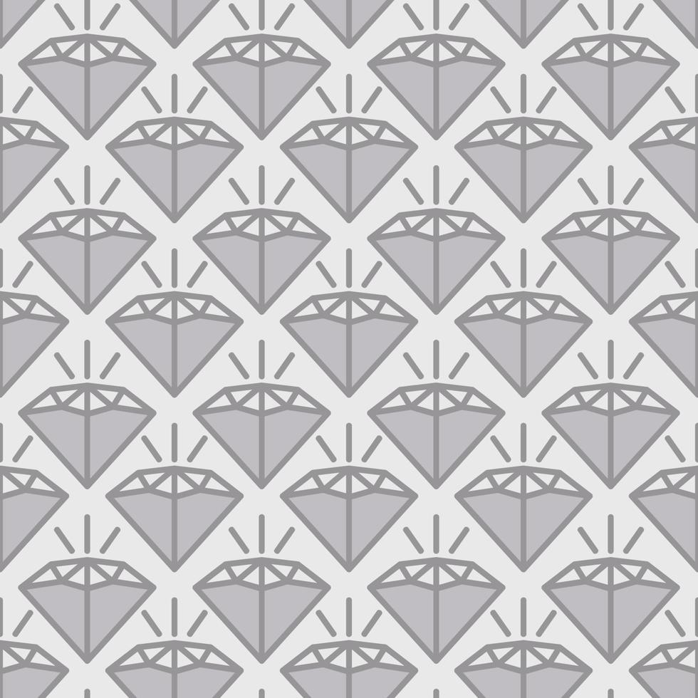 patrón transparente minimalista de diamante vector