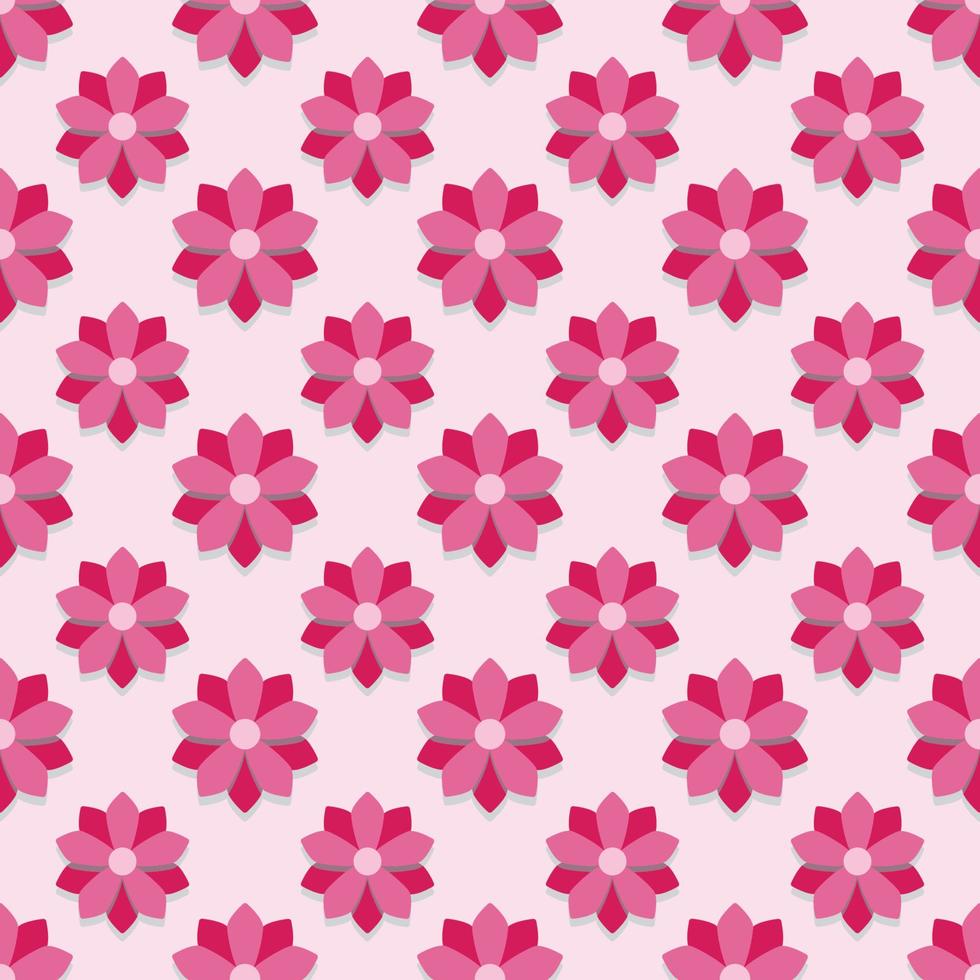 japanese cherry blossom seamless pattern vector