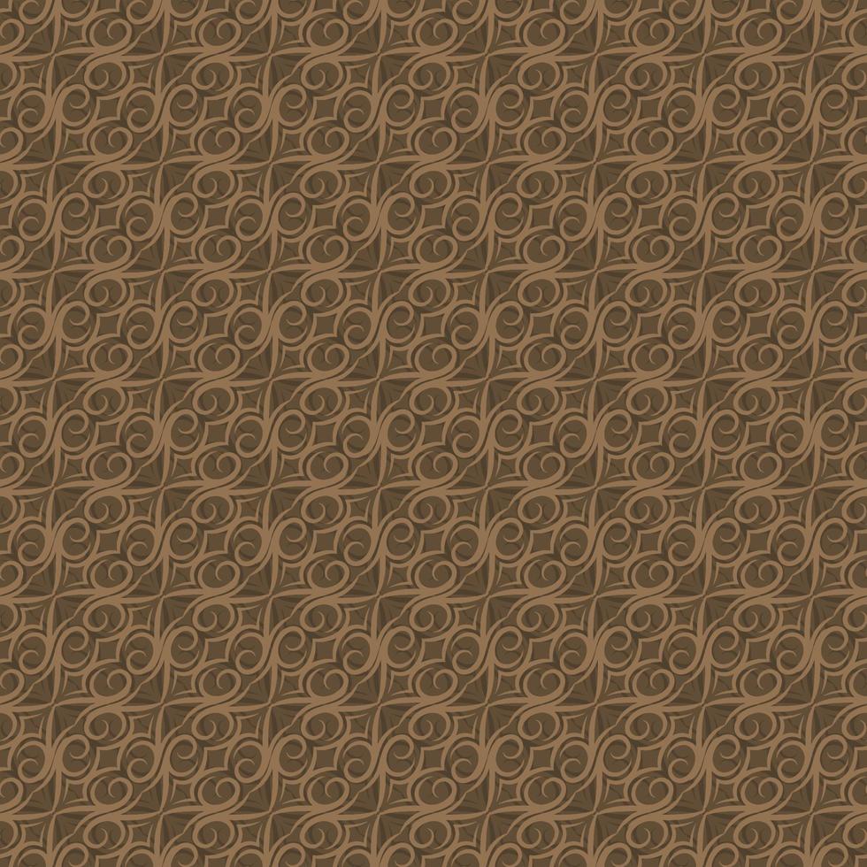 javanese batik seamless pattern vector