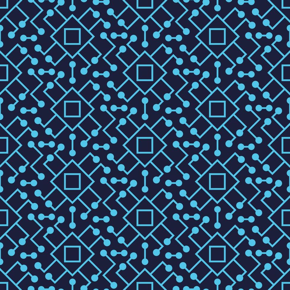 tecno seamless pattern vector