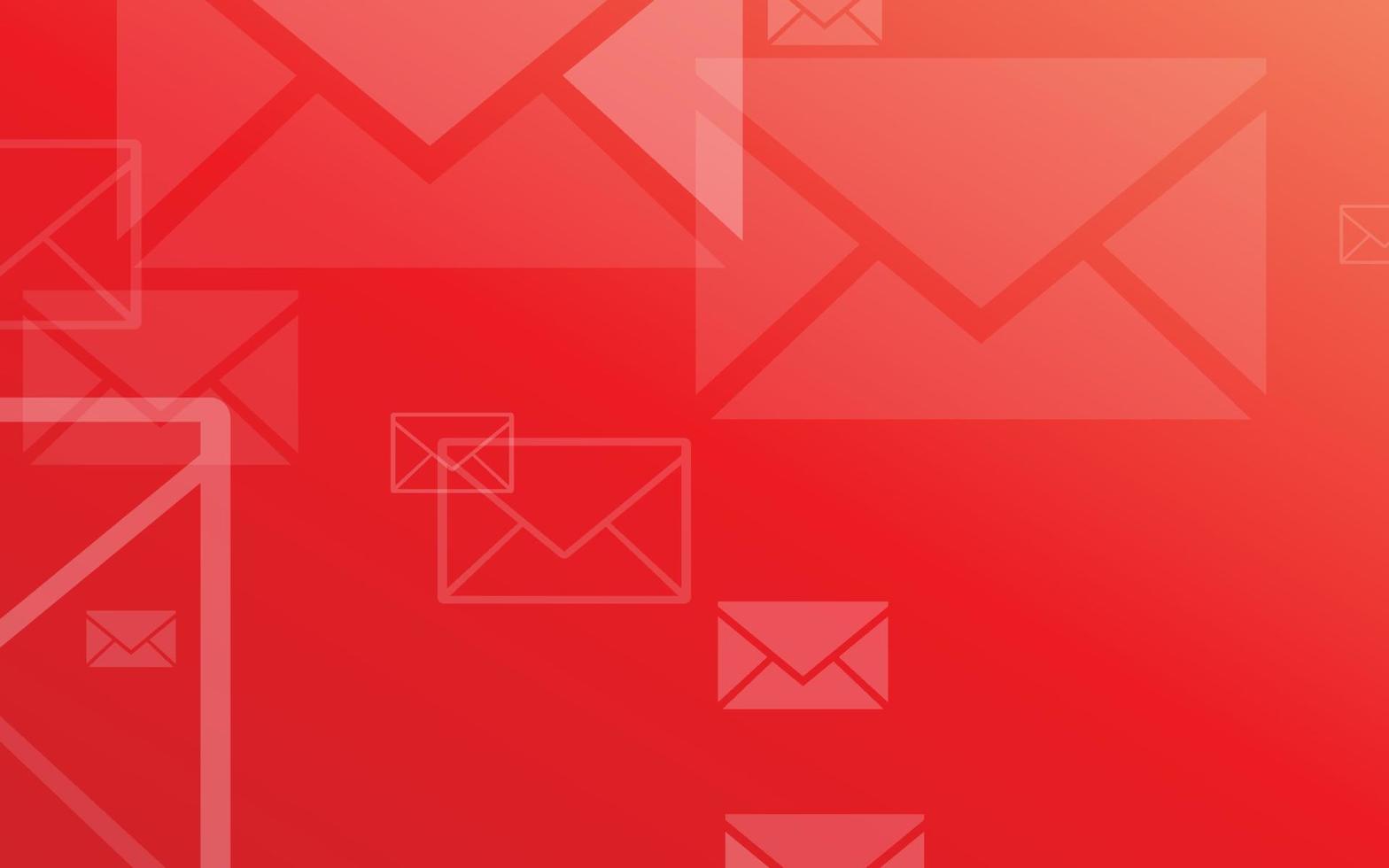 fondo rojo, vector de ilustración abstracta minimalista aleatoria para logotipo, tarjeta, banner, web e impresión.