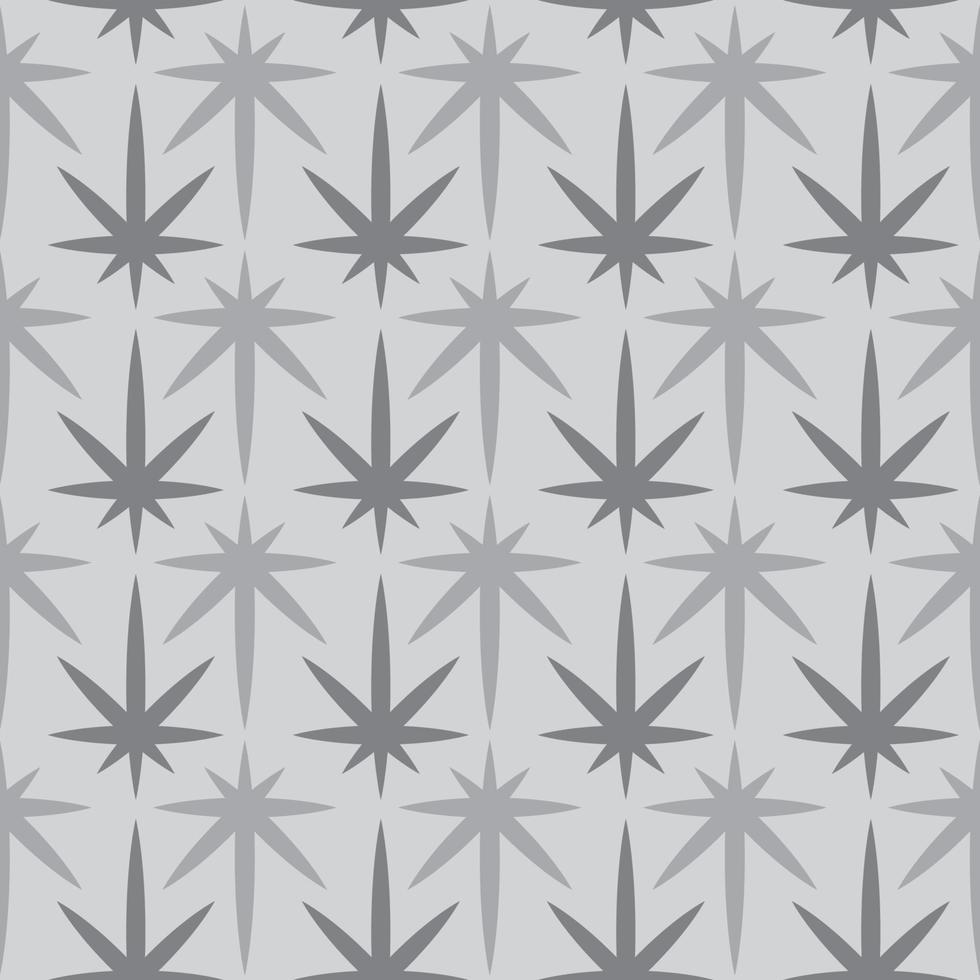 weed seamless pattern background vector