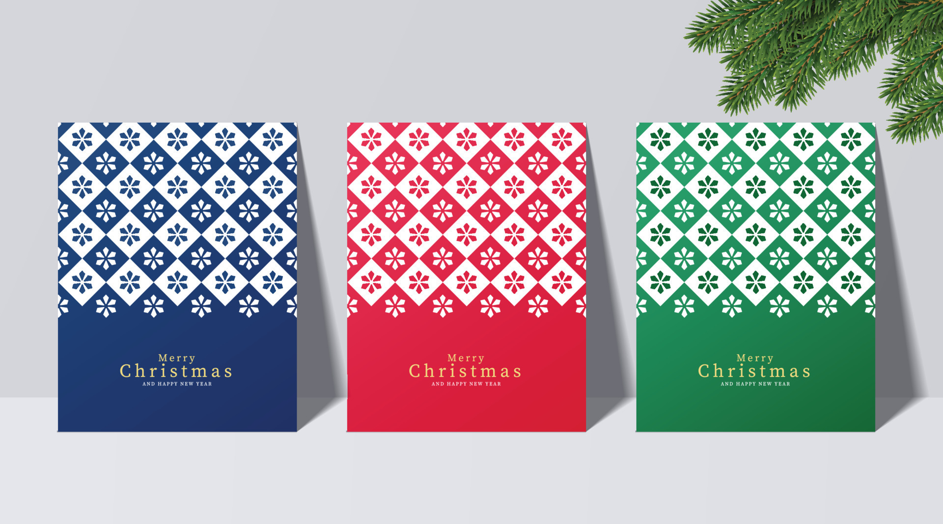 greeting cards for Christmas and New Year background. 10821182 Vector