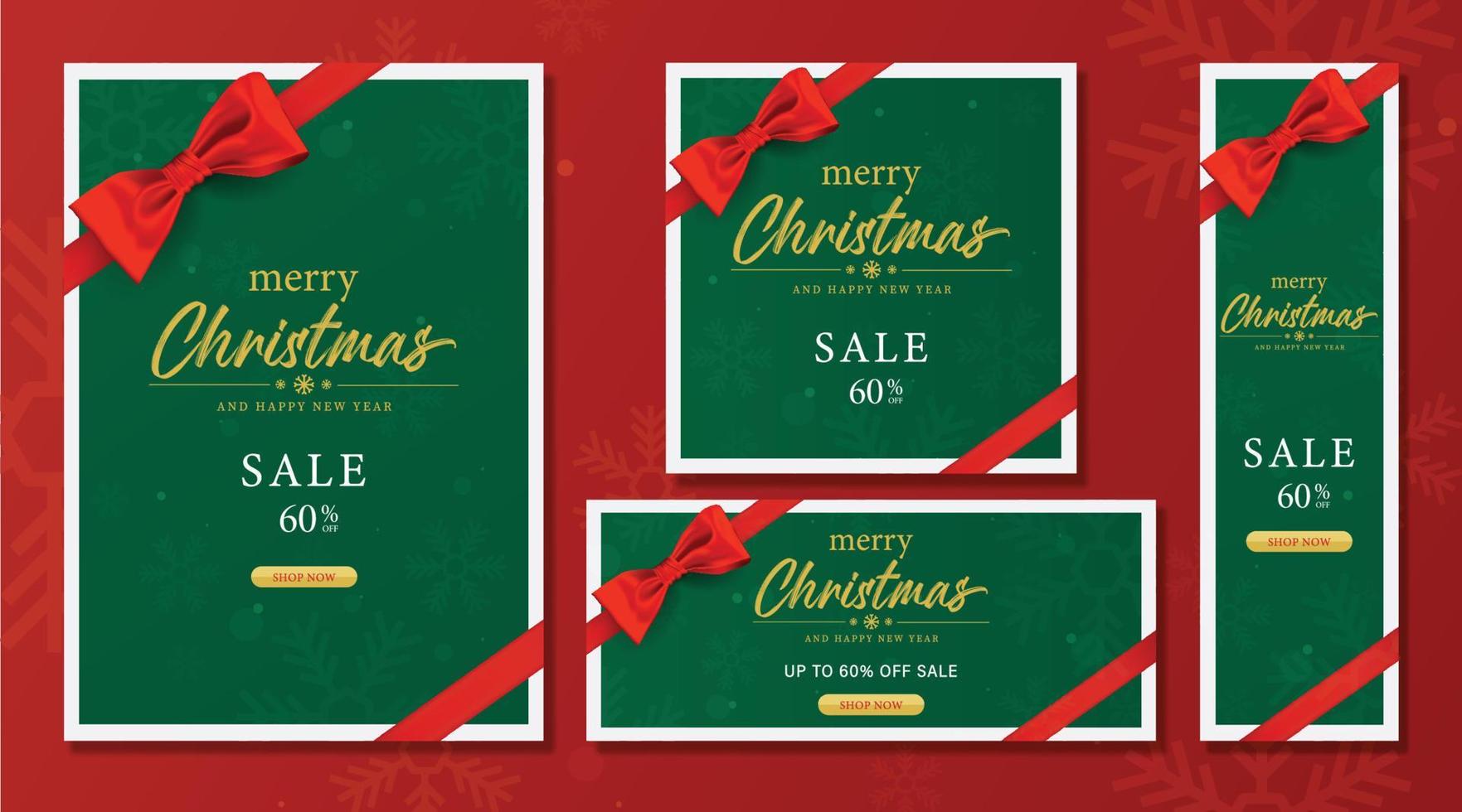 greeting cards for Christmas and New Year background. vector