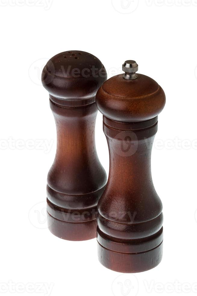 Pepper Mill on white background photo