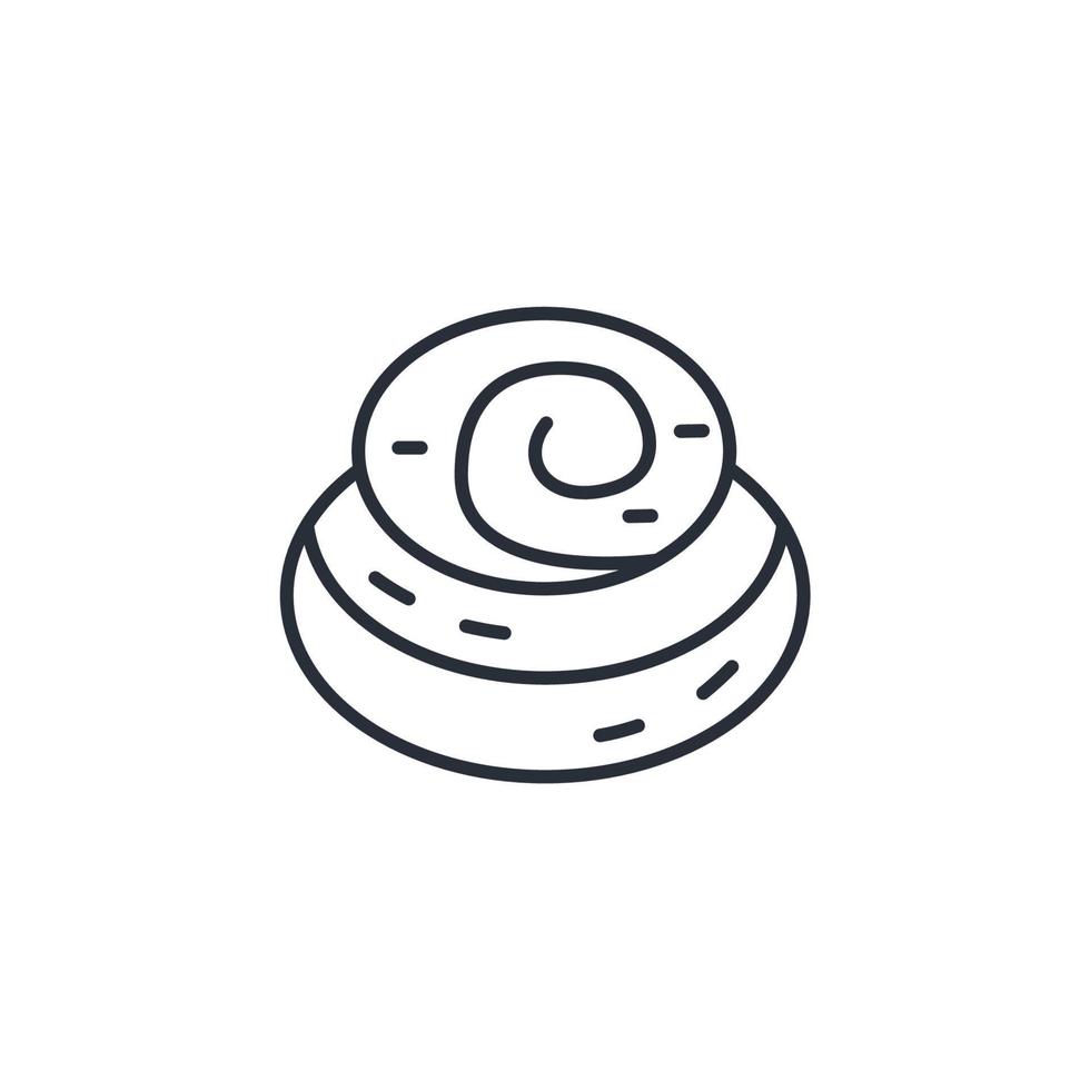 Cinnamon Roll Icon Vector Art, Icons, and Graphics for Free Download