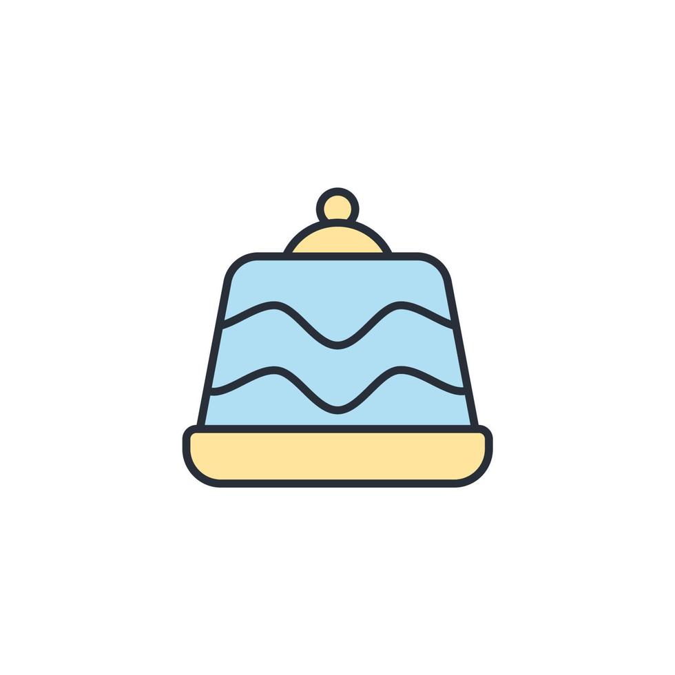pudding icons  symbol vector elements for infographic web